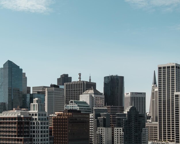 Cityscape against sky