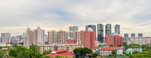 Cityscape against sky