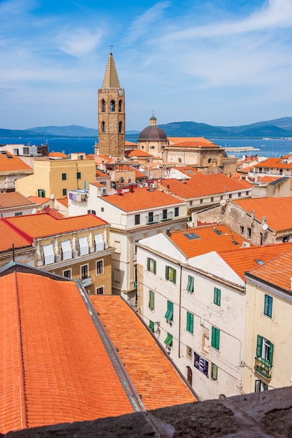 Cityscape of Alghero