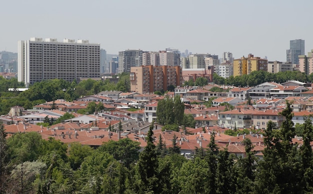 Cityscape of Ankara Turkiye