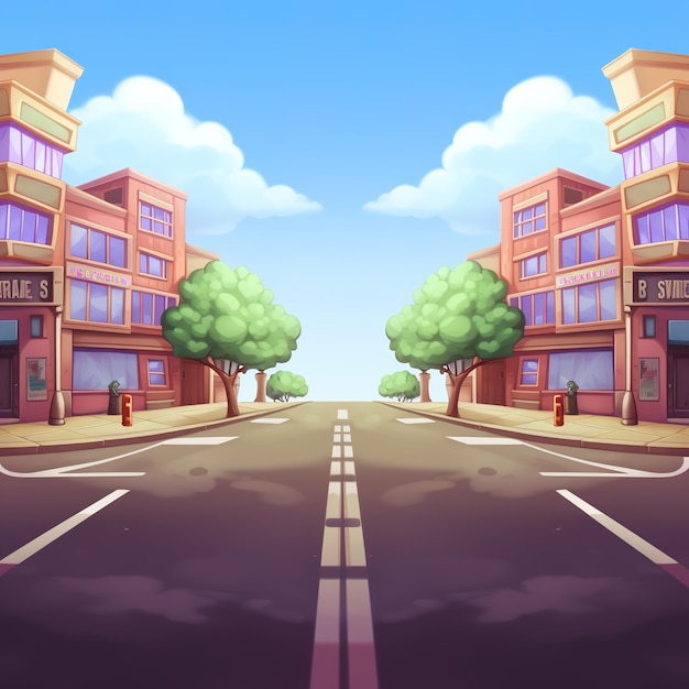 cityscape background illustration