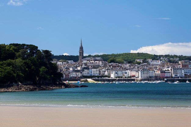 The cityscape of Douarnenez