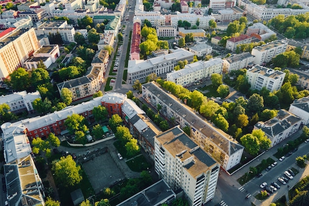 Premium Photo  Aerial view of a medieval castle fortress in the city of  klodzko poland