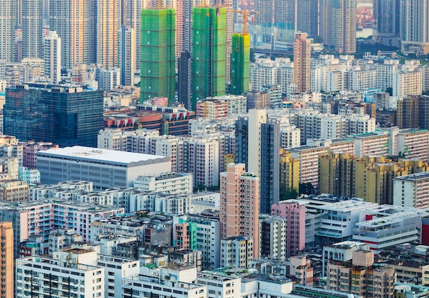 Cityscape in Hong Kong