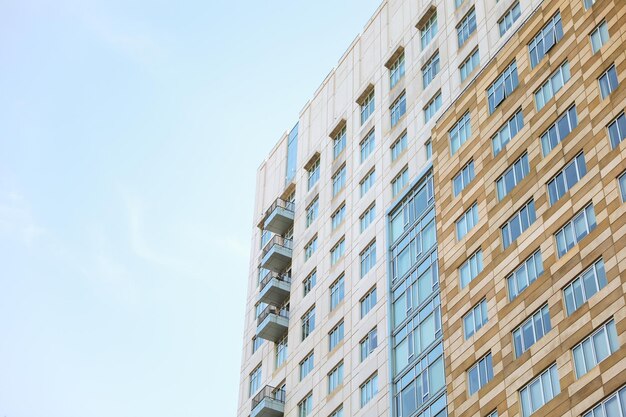 cityscape of a modern business complex symbolizing urban prosperity economic growth and architect