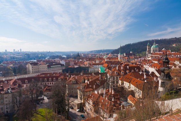 Cityscape of Prague, Czech Republic