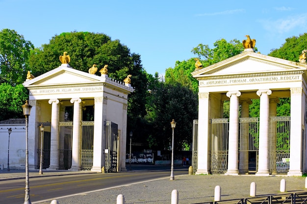 Cityscape of Rome Italy