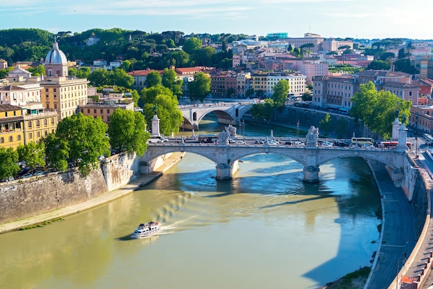 Городской пейзаж Рима Италия