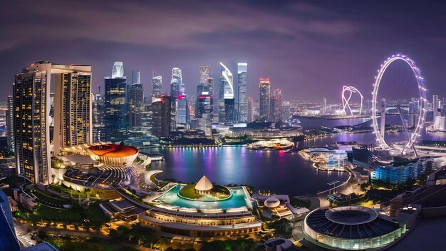 Cityscape in singapore