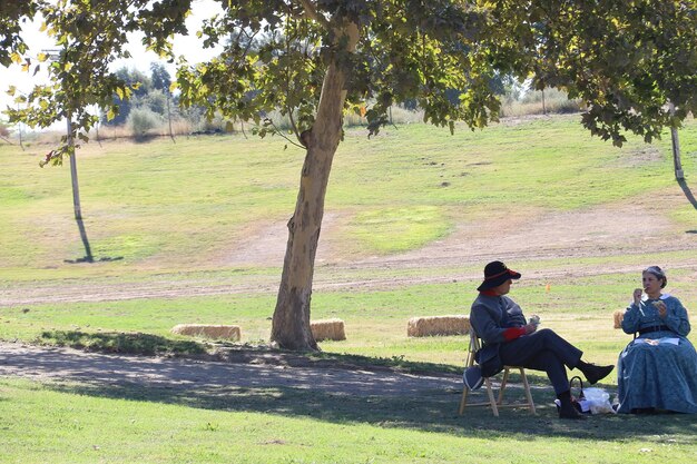 Photo civil war reenactment