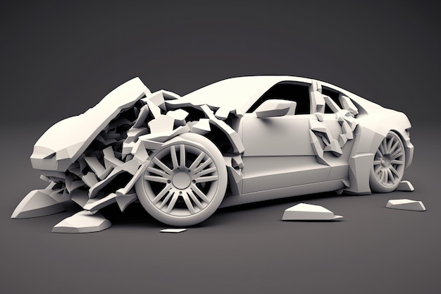 Claims for Damages in a Car Wreck