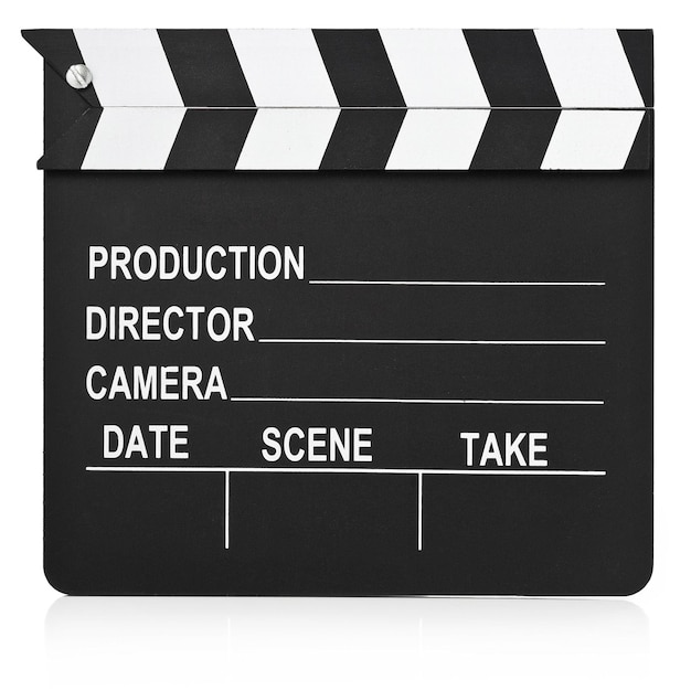 Photo clapboardclapperboardcinema clap