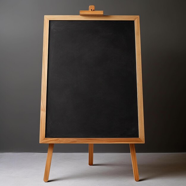 A class board with wood flame