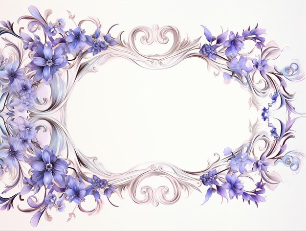 Classic background ornamental frame