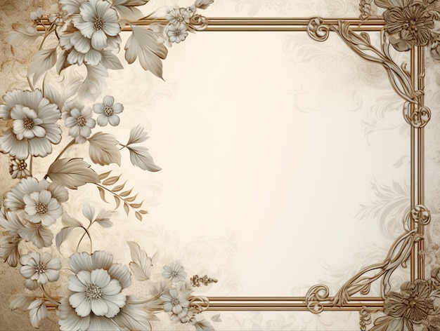 classic background ornamental frame