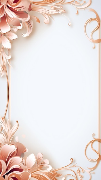 classic background ornamental frame