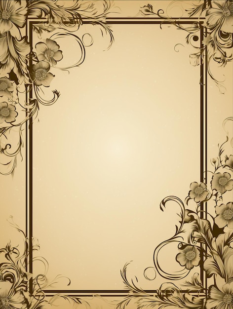 classic background ornamental frame