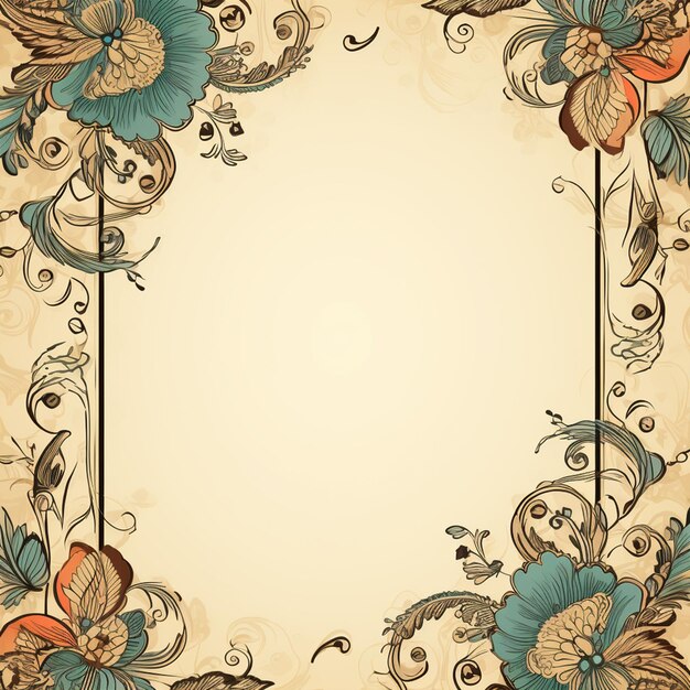 classic background ornamental frame