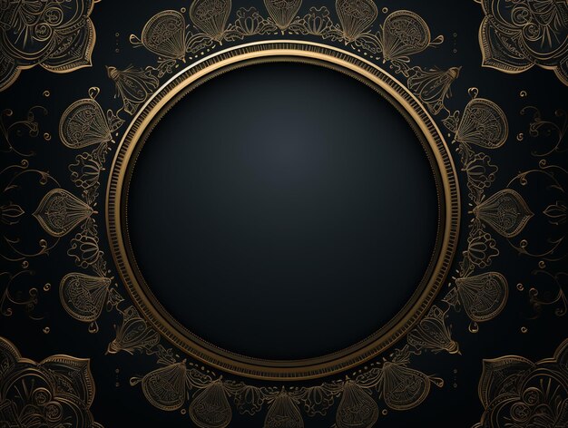 Photo classic background ornamental frame