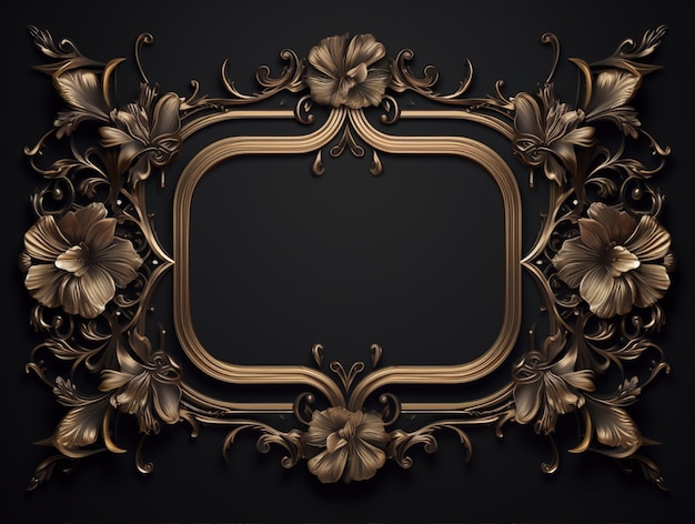 classic background ornamental frame