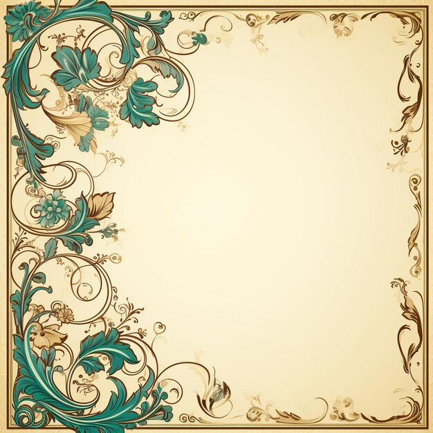 classic background ornamental frame