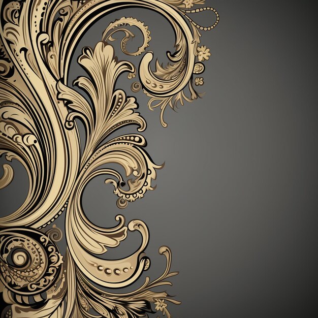 classic background ornamental frame