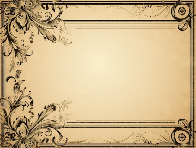 classic background ornamental frame