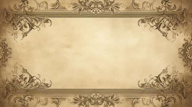 classic background ornamental frame