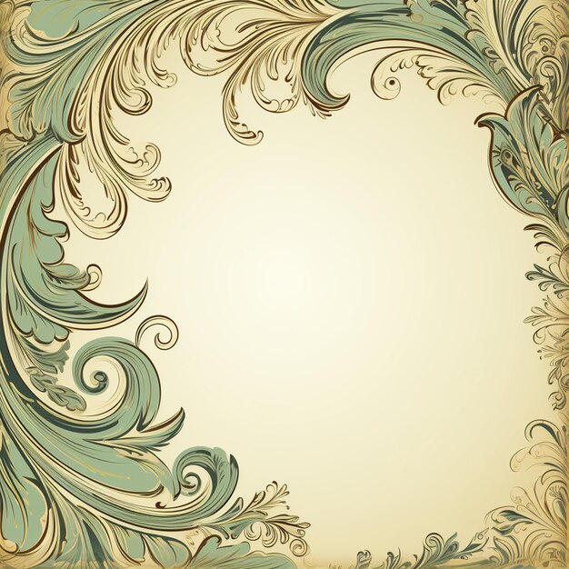 classic background ornamental frame