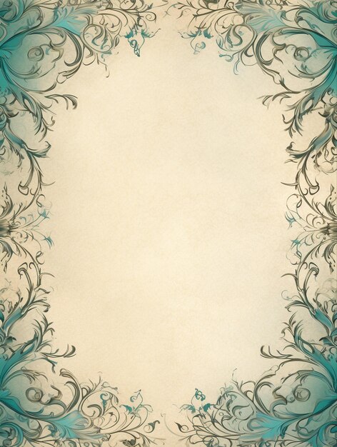 Photo classic background ornamental frame