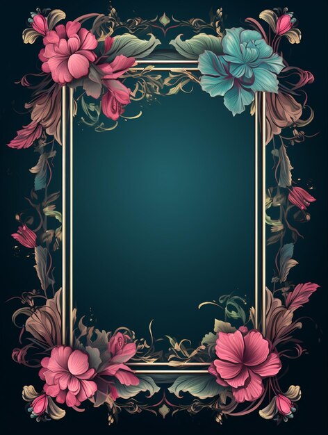 classic background ornamental frame