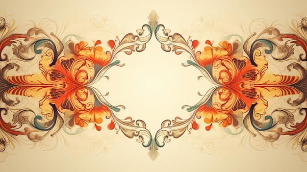 classic background ornamental frame