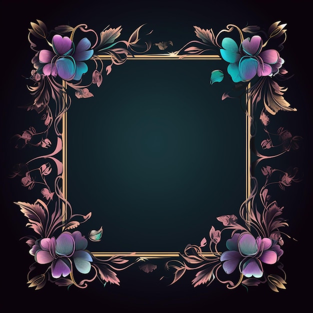 classic background ornamental frame