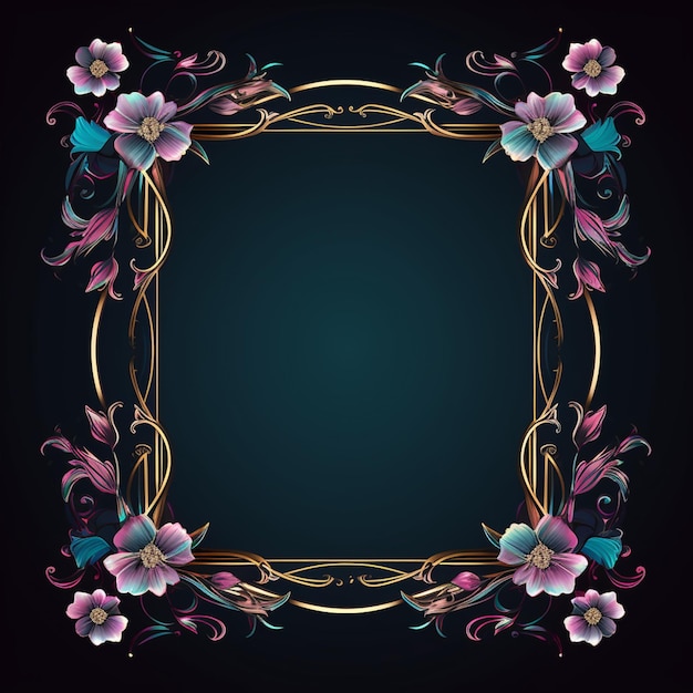 classic background ornamental frame