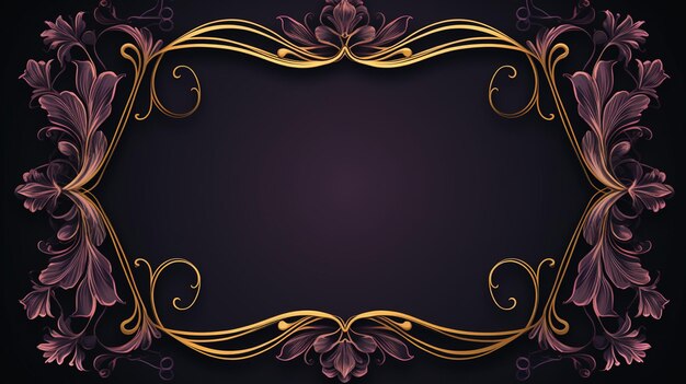 classic background ornamental frame