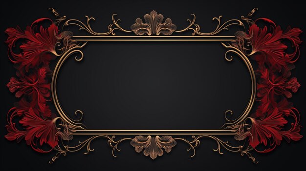 classic background ornamental frame