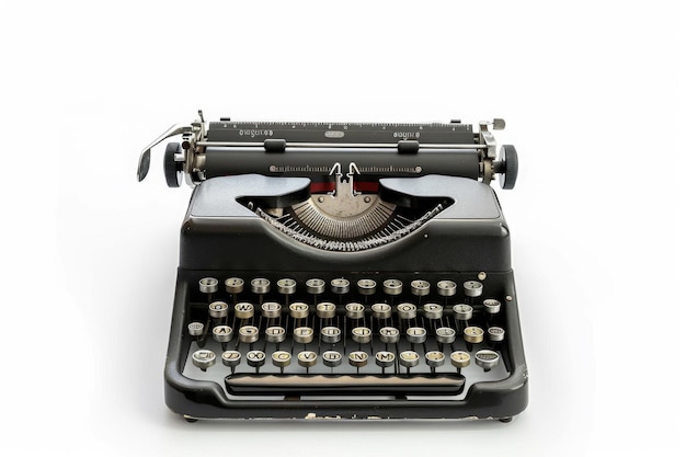Photo classic black typewriter pristine condition