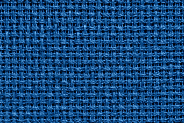 Classic blue fabric texture background