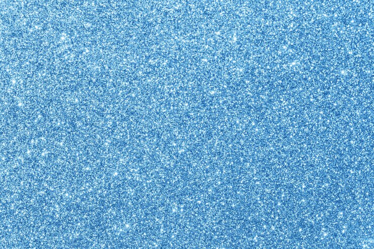 Photo classic blue glitter background sparkling shiny christmas holiday decoration color of the year 2024