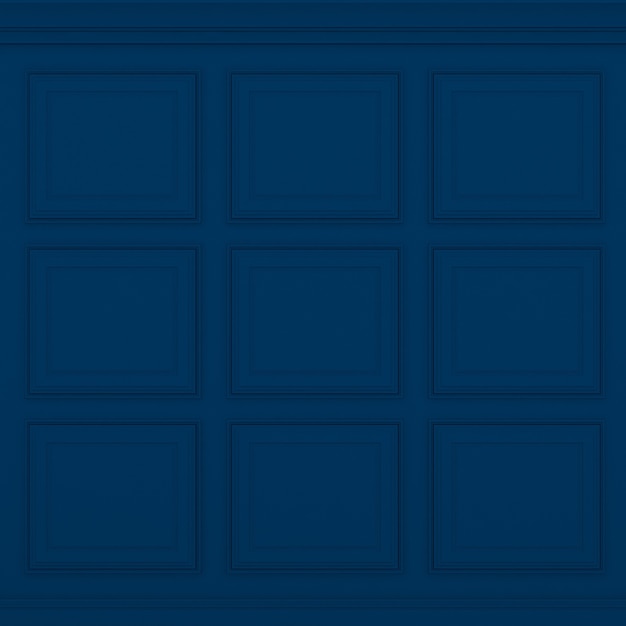 Classic blue wall ,3d render