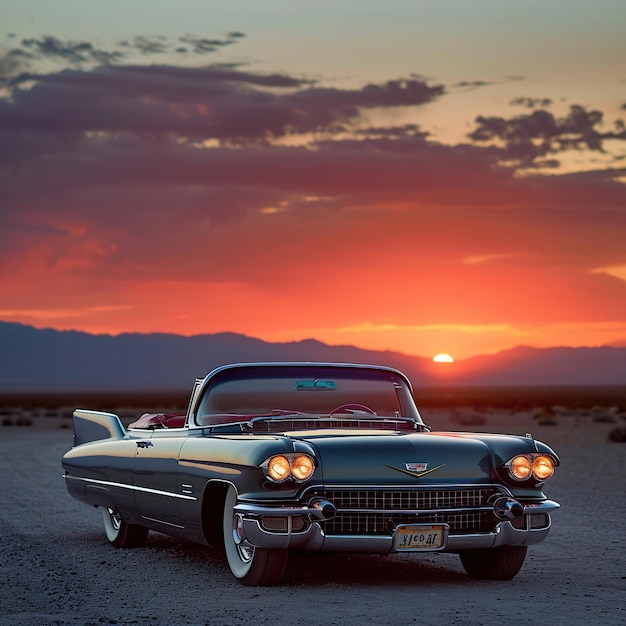 Photo classic cadillac car