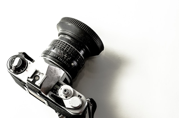 Classic Camera on isolated background