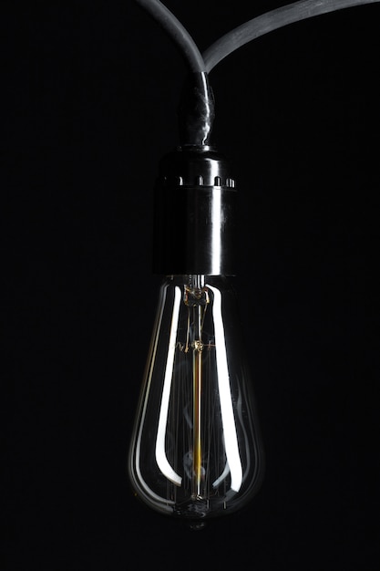 Classic Edison light bulb