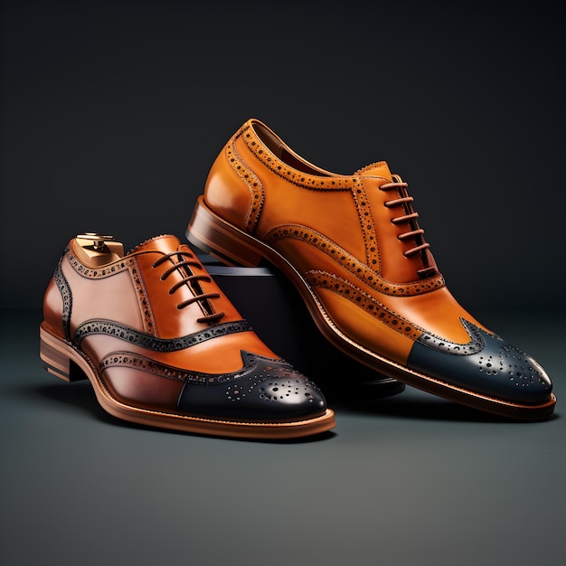 Classic Elegance Tan Men's Shoes Featuring a Beautiful Design