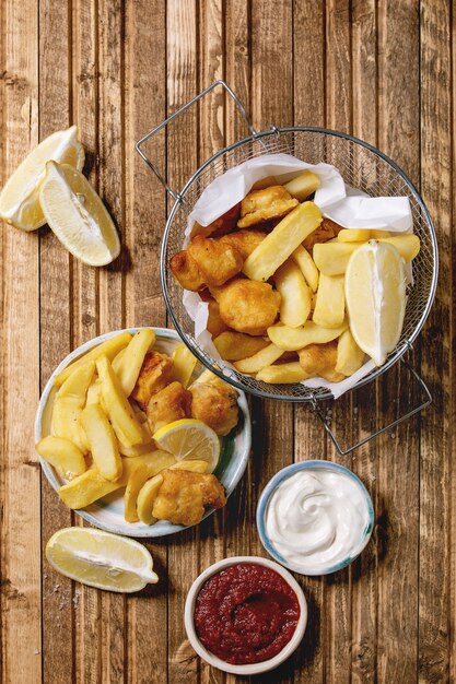 Classic fish and chips