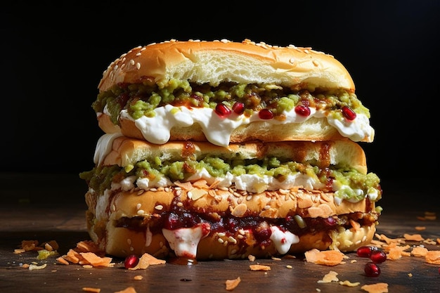 Classic Flaky Dabeli Best Dabeli image photography