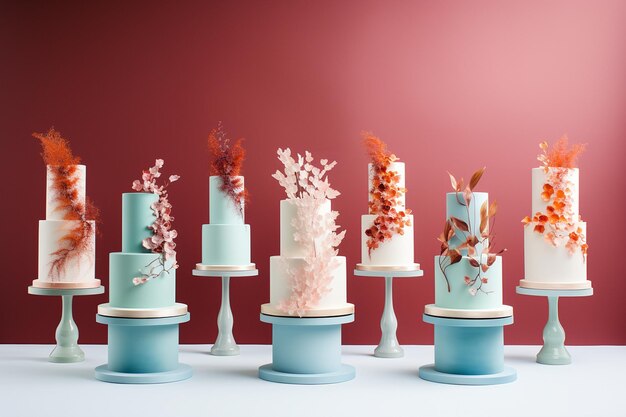 Classic Fondant Wedding Cakes