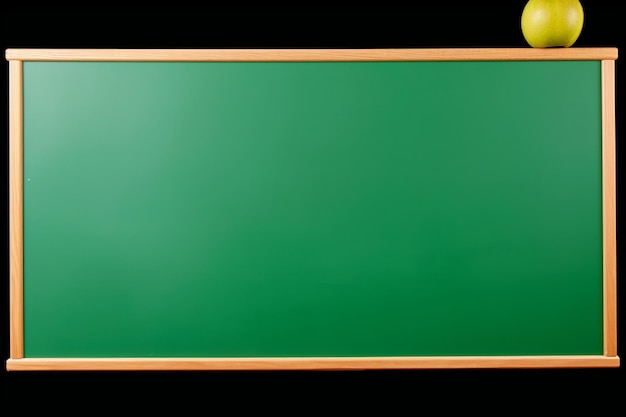 Classic greenboard with educational tools