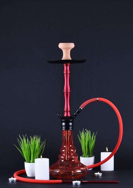 Photo the classic hookah the concept of hookah smoking