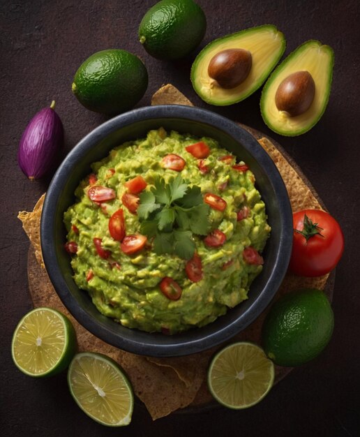 classic Mexican guacamole